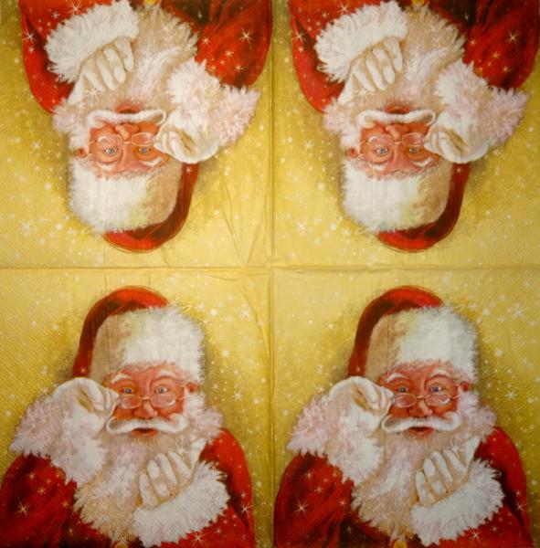 NW-159 Weihnachtsmann - 3-lagig - Ambiente